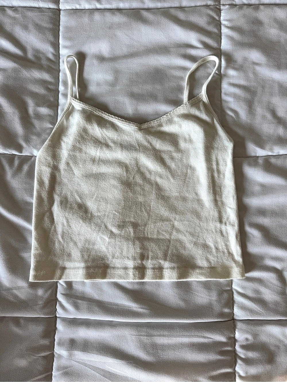 Brandy Melville Skylar Tank White Camisole